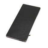 Screen Replacement for Galaxy Note 20 N970U F Phone Organic LED Digitizer Touch Screen Assembly with Frame Fingerprint Function and Repair Tools Black
