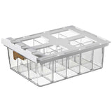 Multi-grid Closet Underwear Storage Box Drawer Type Sock Organizer Transparent Socks Holder