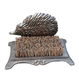 Garden Decor Rustic Figurines Cast Iron Boot With Brush B
