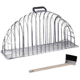 Cat Grooming Cage Pet Cat Shower Cage Metal Cat Bathing Cage Pet Supply With Brush
