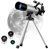 Refractor Telescope Space Telescope Star Gazing Telescope With Adjustable Tripod Astronomy Telescope To Explore Planets And Stars