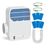 3-in-1 Indoor Dryer Vent Kit - Dryer Vent for Electric Dryer, Stainless Steel Screen Filter and Water Drawer System Come