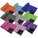 9pcs Summer Sports Towel with Case Skin-friendly Cooling Towel Workout Towel Comfortable Fitness Towel