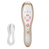 Rechargeable Electric Massage Anti Hair Loss Comb Color Light Therapy Scalp Treatment Brush