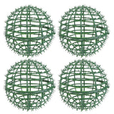 4pcs Plastic Grass Ball Rack Flower Arrangement Cage for Courtyard Garden