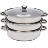 1 Set Steamer Pot Household Food Steamer Vegetable Steamer Cooker Steamer Cookware Pot