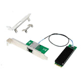M.2 B+M 10G Embedded Industrial-Grade Network Adapter AQC107 Single Electrical Port 10G Industrial