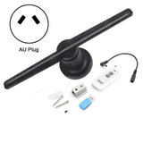 Holographic Projection Three Dimensional Fan Advertising Machine Accessory