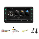 1Din 8 Inch Car Radio HD 1080P Screen Multimedia Player Player Wired Carplay Android Auto Car Stere