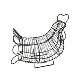 Pantry Storage Baskets Wire Egg Organizer Chicken Egg Wire Basket Farmhouse Egg Storage Basket Porcelain Egg Holder