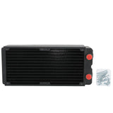 Computer Water Cooling Accessory 3-Layer Heat Sink Copper Radiator 65MM for PC