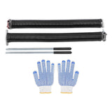 Garage Door Torsion Spring Left Right Garage Door Spring Set Kit for Replacement 18x2inx24in