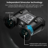 Head Mounted Binoculars Goggles 3D VR Digital Infrared Binoculars