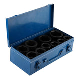 10pcs 1 Inch Drive Metric Deep Impact Socket Set Long Reach Impact Sockets