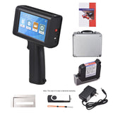 (US Plug) Handheld Printer Portable Inkjet Printer 600dpi High Definition Inkjet Code Printer with 4.3 Inch LE