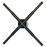 WiFi 3D Holographic Projector 678LED 56cm APP Control Holographic Player for ImageVideo Store Adver