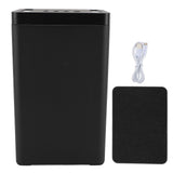 Cell Phone Lock Box with Timer Phone Jail Timed Lock Box Aluminum Alloy Battery Powered L Black