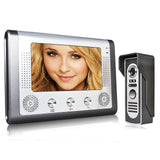 7 Inch Video Door Phone Doorbell Intercom Kit New Camera + Monitor Night Vision Fg