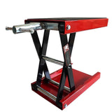 Motorcycle Stand Adjustable Lifting Kickstand Table Hoist for Workshop 1100lbs