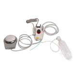 Lab Turbine Machine 4 Holes 2 Way Stainless Steel Pedal Control Air Pressure Portable Lab Instrument Accessories