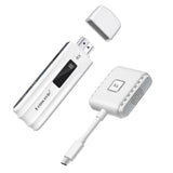 (Type C) HDTV  Video Transmitter Receiver Device Display Adapter Dongle for Smooth Video Playback from Computers to Large Screens