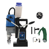 Electric Magnetic Drill Handheld MD40 Drilling Tapping Tool Adjustable 100-720RPM 1100WEU Plug 220V