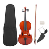 Viola Beginner with Bow Case Rosin Natural Color Stringed Instrument VA?35 16 Inch