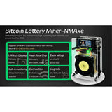 NMAxe Bitaxe NerdMiner BTC Solo Lottery Miner BM1366 ASIC Chip 500G-550Gh/S BCH XEC DGB Lottery NMa