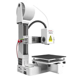 (White) K10 Quiet 3D Printer Lightweighted Entry Level Printer For Beginners Featuring One Button Print Control  White