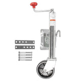 1200lbs Trailer Jack 6in Adjustable Stable Performance Heavy Duty Swivel Trailer Tongue Jack for ATV UTV Yacht RV Nylon Wheel