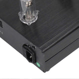Vacuum Tube Preamplifier Aluminum Alloy Case Anti Interference Phono Preamp for Record Player US Plu