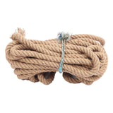 Twisted Yellow Hemp Rope Twisted Natural Thick Jute Rope Hammock Swing Boat Railing 40mm 800kg Bearing