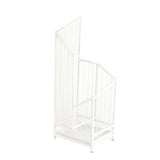 Unbrella Holder Household Metal Bright Color Stable Small Umbrella Storage Rack for Doorway White