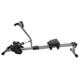 Steel Rowing Machine Cardio Rower Workout Body Training Home Gym Fitness Accessory