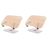 Book Stand for Reading, Adjustable Bracket with 360?? Rotating Base