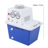 Circulating Water Vacuum Pump 180W Stainless Steel Multipurpose Laboratory Equipment 60L/minEU Plug