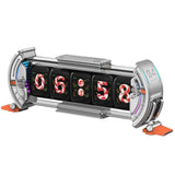 Times Gate Pixel Art Gaming Setup Clock with Smart App Control, 128X128 IPS Screen Display Perfect