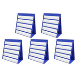 Chart Double-Sided and Self-Standing Pocket Chart Stand(43X 33cm)