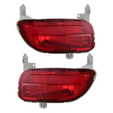 2Pcs Rear Bumper Fog Light Tail Lamps Reflector Right & Left for 5 2008-2010 CD85-51-650/CD85-51-66