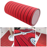 Self-Adhesive EVA Foam Synthetic Boat Floor Mat 2400X450X6mm Red