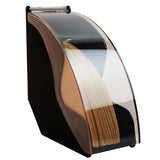 Coffee Filter Holder, Coffee Filter Box With Dust Cover, Suitable For Coffee Shop, Home Use, Can Store 100 Filters, Black