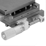 Linear Stage Manual Twist FineTune Platform Ball Guide Sliding Table XYSG80 80x80mm