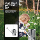 Watering Can Stainless Steel Watering Pot Sprinkling Pot for Indoor Outdoor Plant Watering