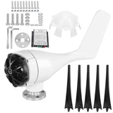 800W Small Wind Generator 5 Blades Power Parts Turbines Kit for Marine Home Charging
