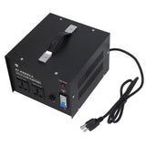 Step Up Buck Transformer Iron ABS Pure Copper 2000W Heavy Duty Voltage Converter