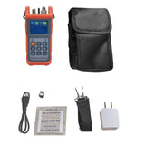 OTDR Optical Time Domain Reflectometer 1550nm Single Mode 2.4 Inch Color Screen Visual Fault Locator 5030dBm 110240V US Plug