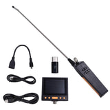 3.5in Screen 5.5mm Lens Industrial Endoscope Waterproof Borescope for Pipeline Air Conditioner Detection618B Flexible Pipe