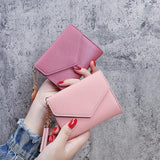 Short Tassel Wallet Women's Mini Wallet Student Pretty 2 Pieces