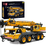17058 City Mobile Crane Truck Toy Building Set, Construction Vehicle Model Blocks Kit for Adults, Toys Gifts