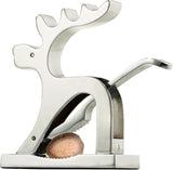 Fawn Nut Clip Nut Clip Animal Shape Nut Clip (silver, Aluminum Alloy)